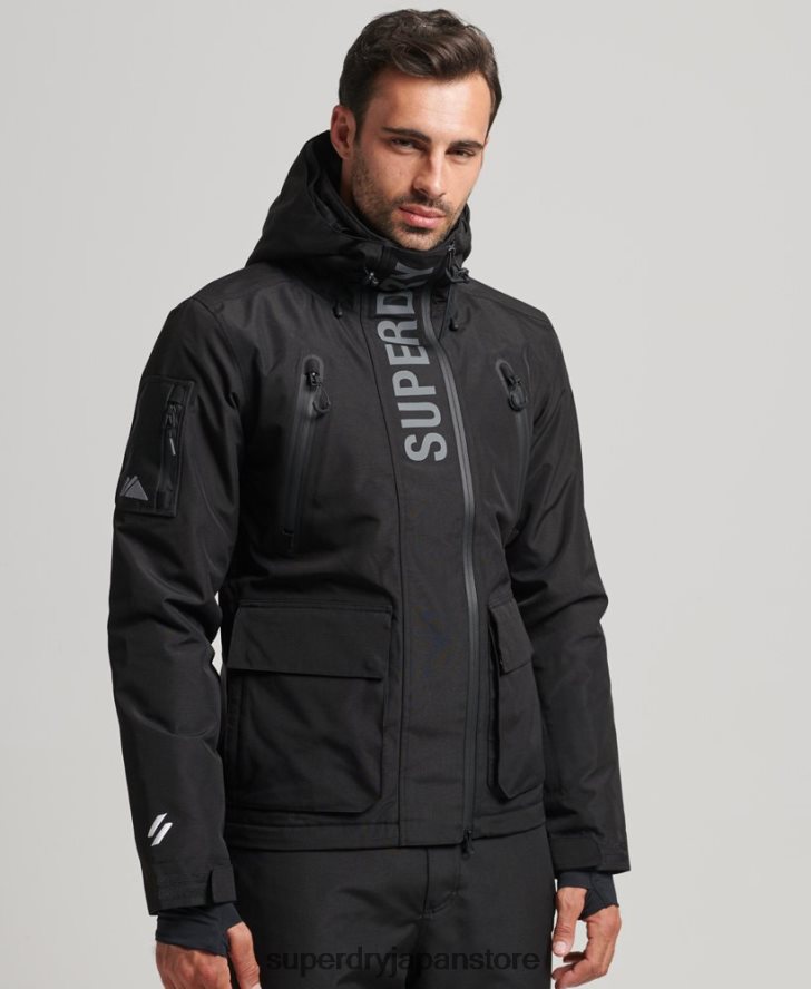 究極のレスキュージャケット 男性 Superdry 衣類 黒 2J62PZ6403