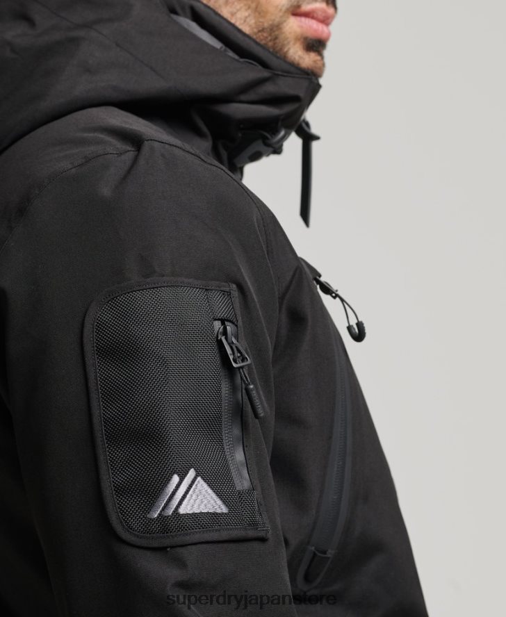究極のレスキュージャケット 男性 Superdry 衣類 黒 2J62PZ6403