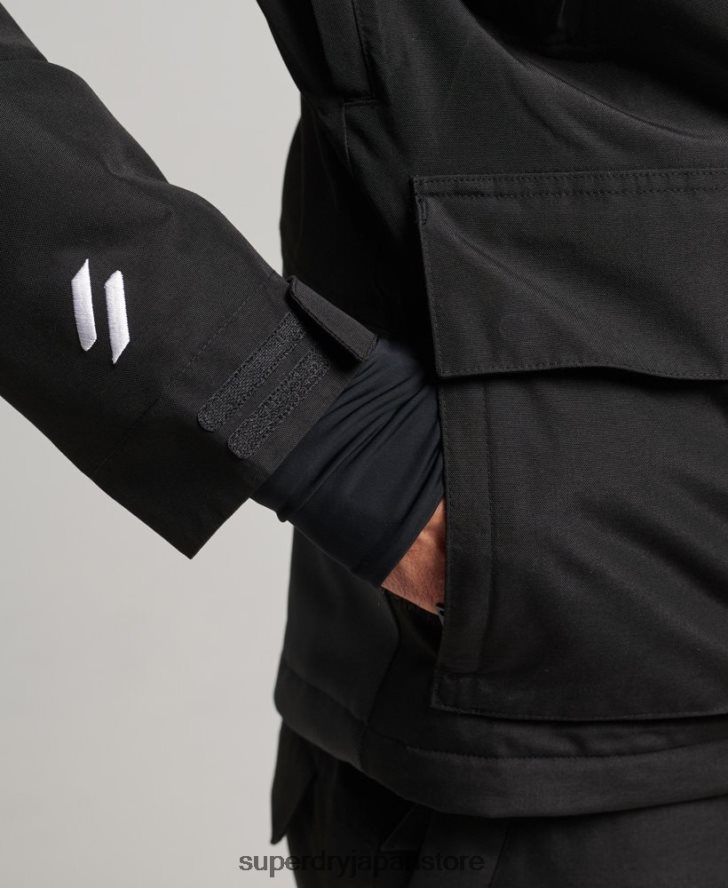 究極のレスキュージャケット 男性 Superdry 衣類 黒 2J62PZ6403