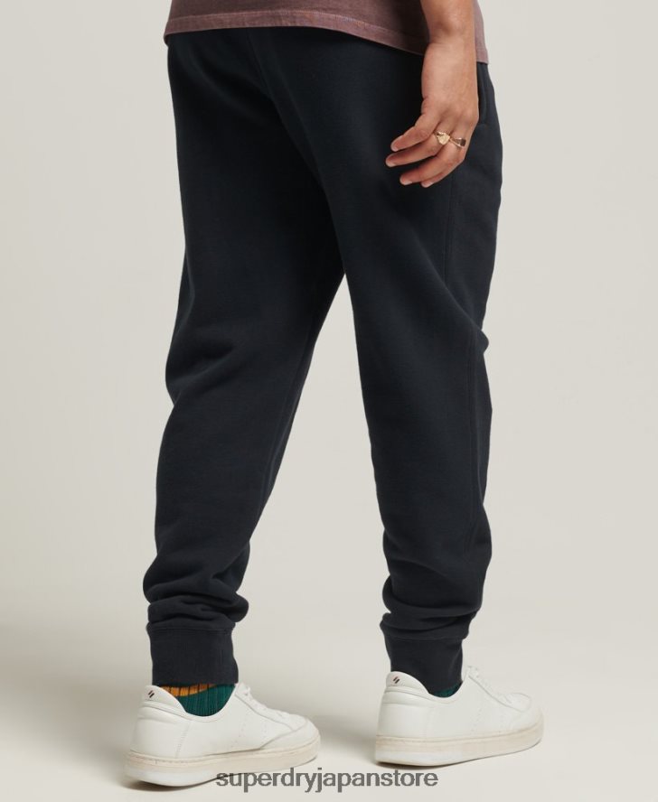 アップリケジョガーパンツ 男性 Superdry 衣類 海軍 2J62PZ6405