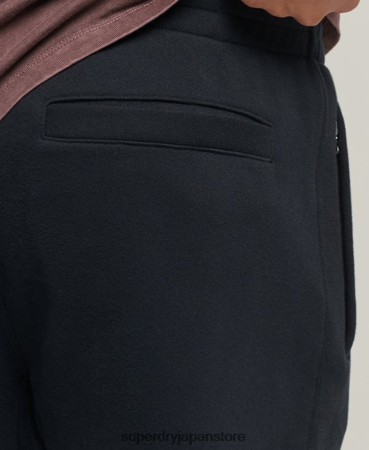 アップリケジョガーパンツ 男性 Superdry 衣類 海軍 2J62PZ6405