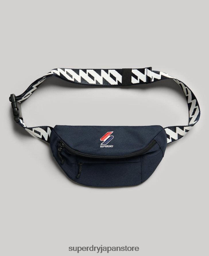 コードエッセンシャルバムバッグ 男性 Superdry アクセサリー 海軍 2J62PZ6415