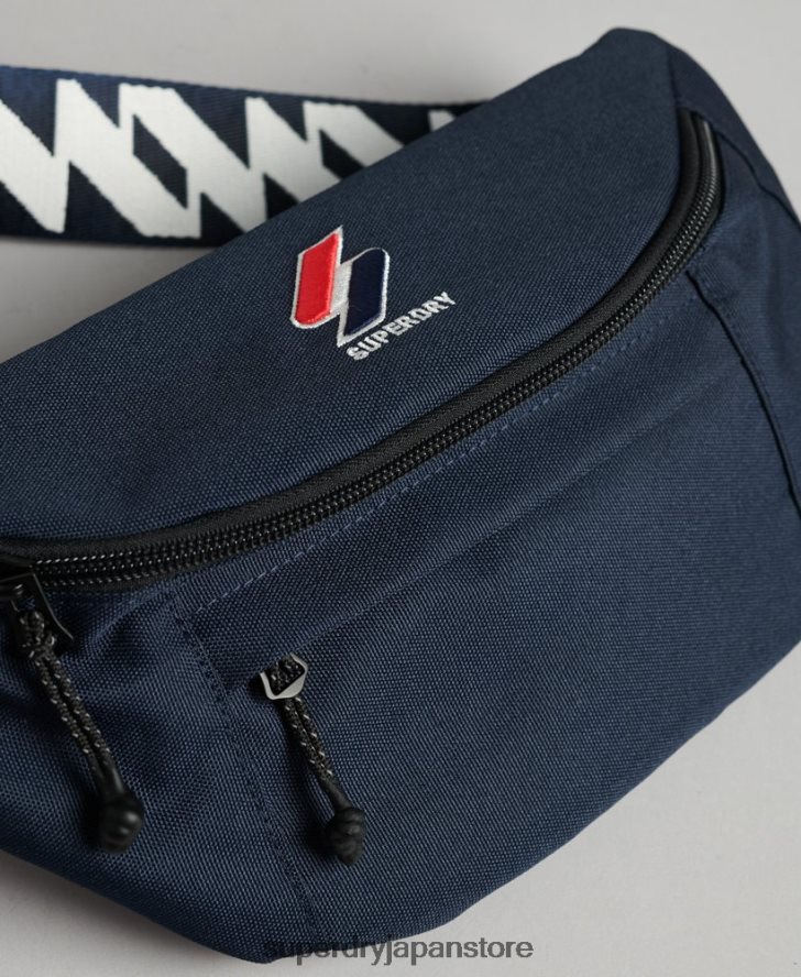 コードエッセンシャルバムバッグ 男性 Superdry アクセサリー 海軍 2J62PZ6415