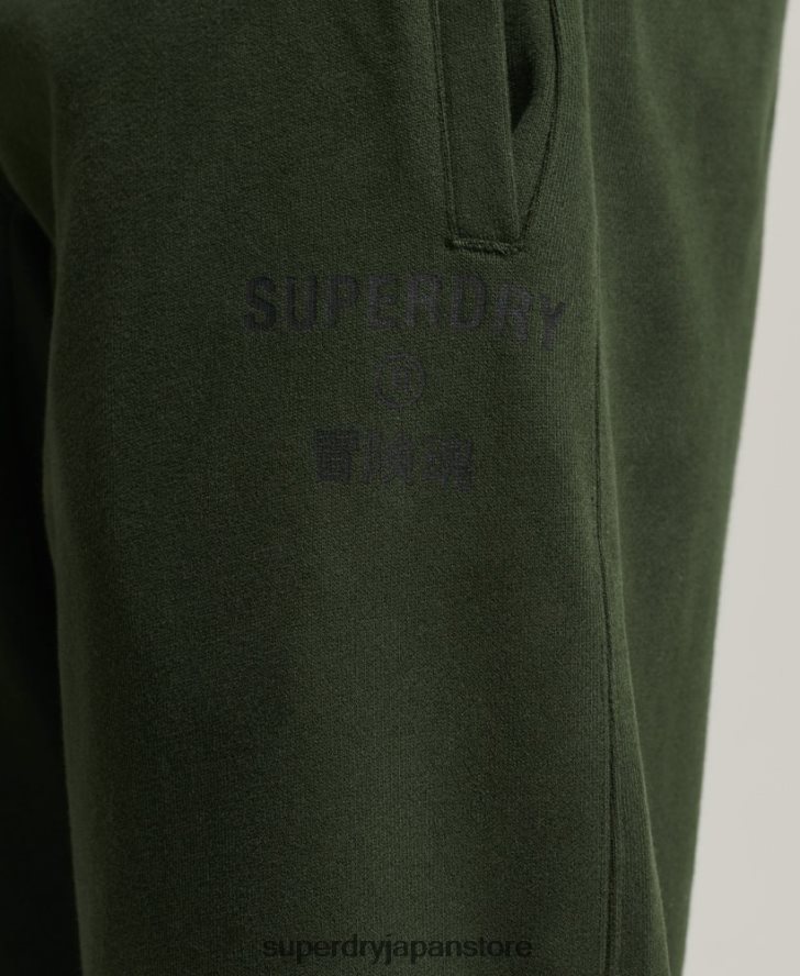 コードコアスポーツジョガー 男性 Superdry 衣類 カーキ 2J62PZ6417