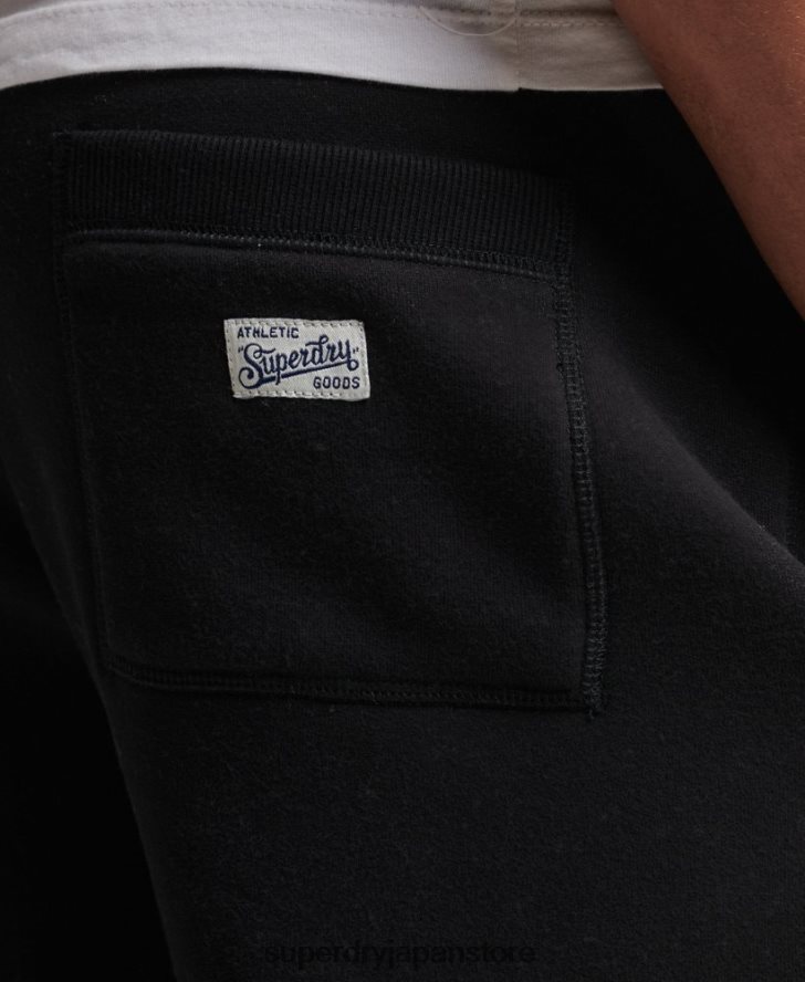 ヴィンテージロゴインタレストジョガー 男性 Superdry 衣類 黒 2J62PZ6425