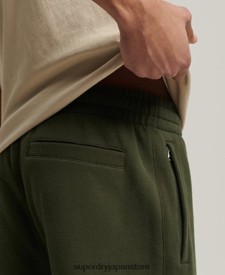 コード クラシック シェニール ジョガー 男性 Superdry 衣類 緑 2J62PZ6427