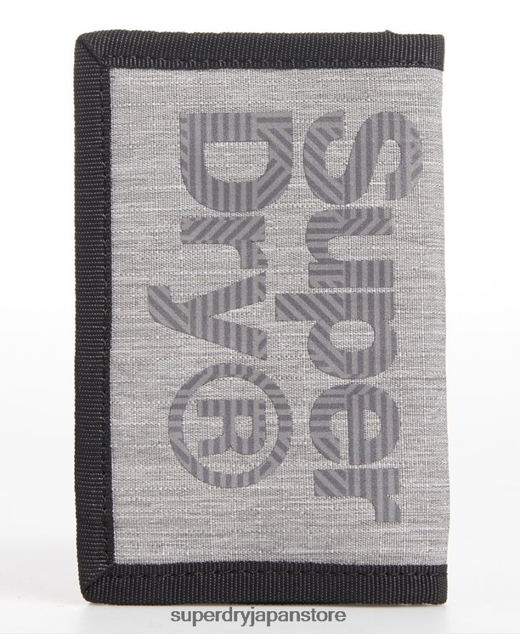 ロゴ入り財布 男性 Superdry アクセサリー グレー 2J62PZ6442
