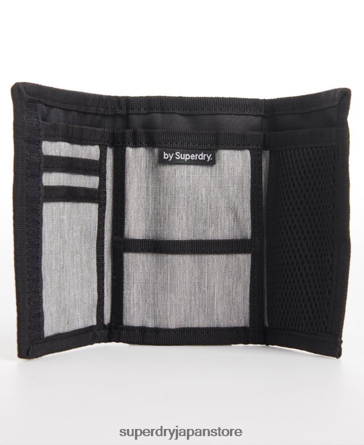 ロゴ入り財布 男性 Superdry アクセサリー グレー 2J62PZ6442