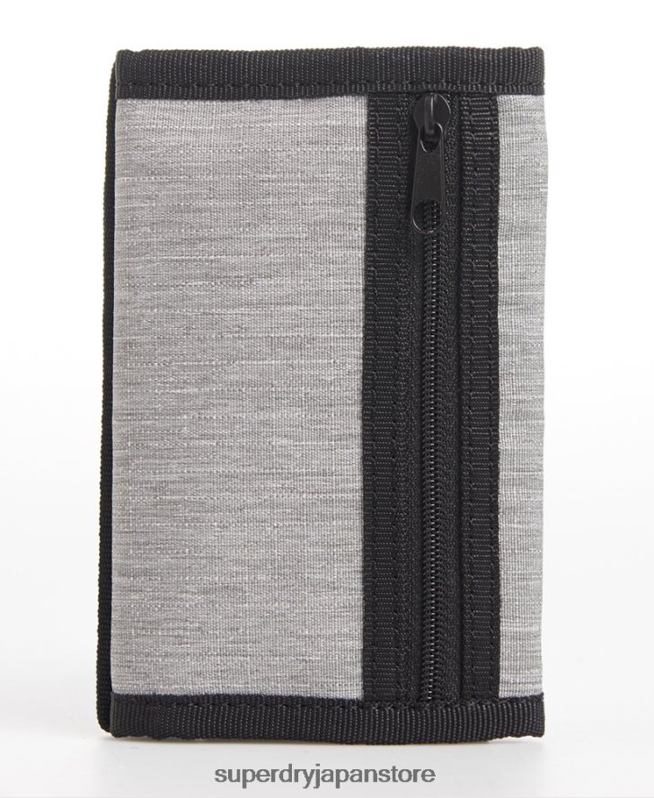 ロゴ入り財布 男性 Superdry アクセサリー グレー 2J62PZ6442