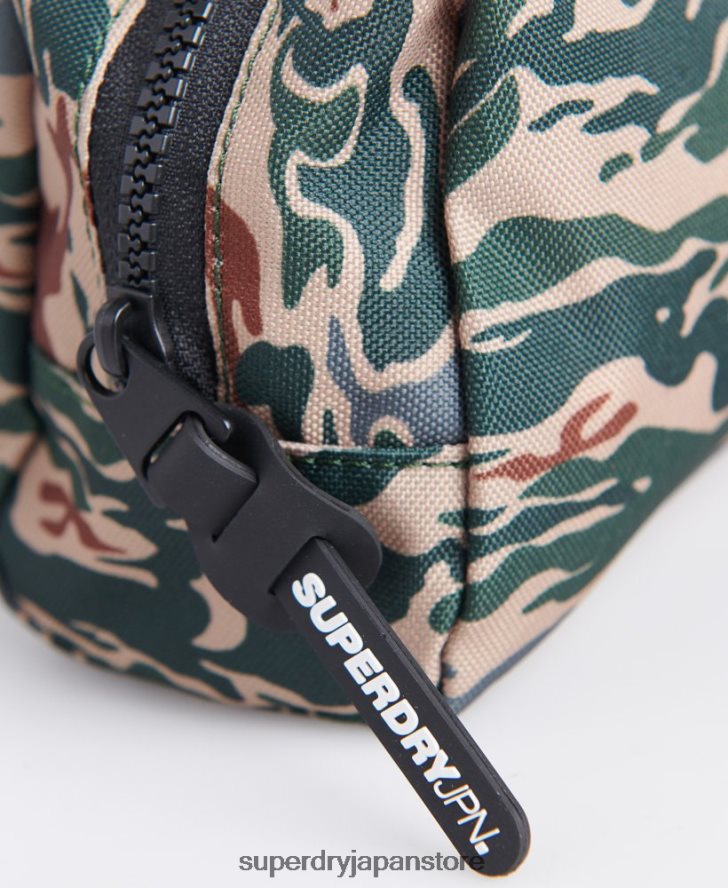 クラシックなペンケース 男性 Superdry アクセサリー カーキ 2J62PZ6443