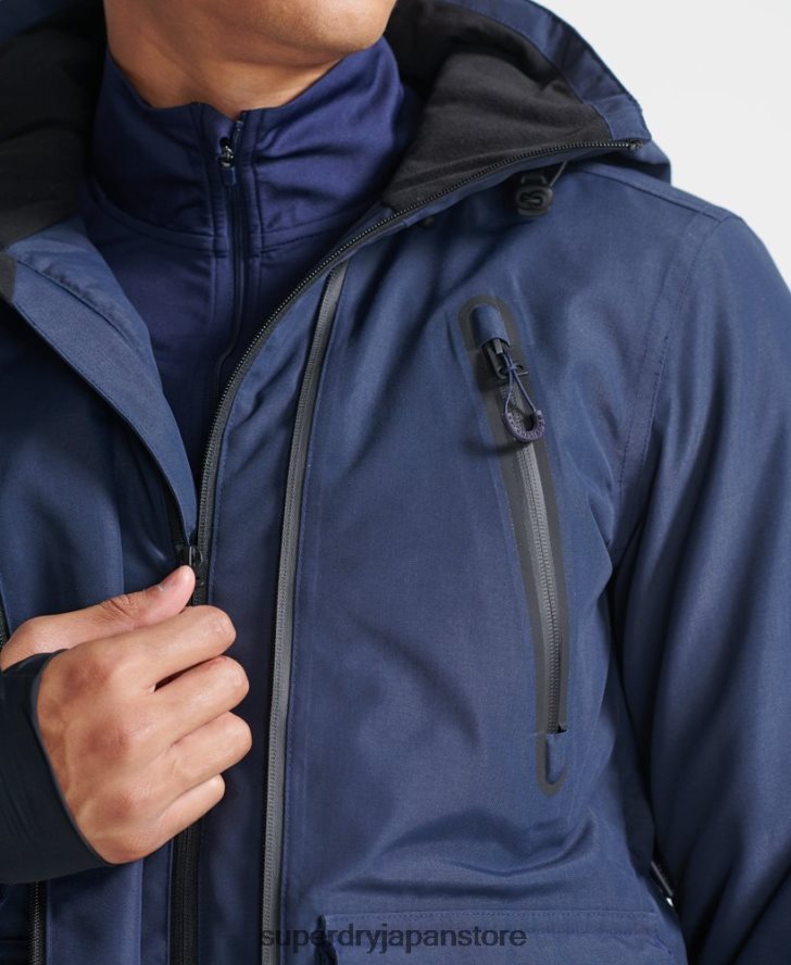 究極のレスキュージャケット 男性 Superdry 衣類 海軍 2J62PZ6466
