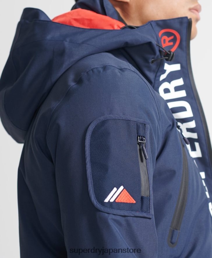 究極のレスキュージャケット 男性 Superdry 衣類 海軍 2J62PZ6466