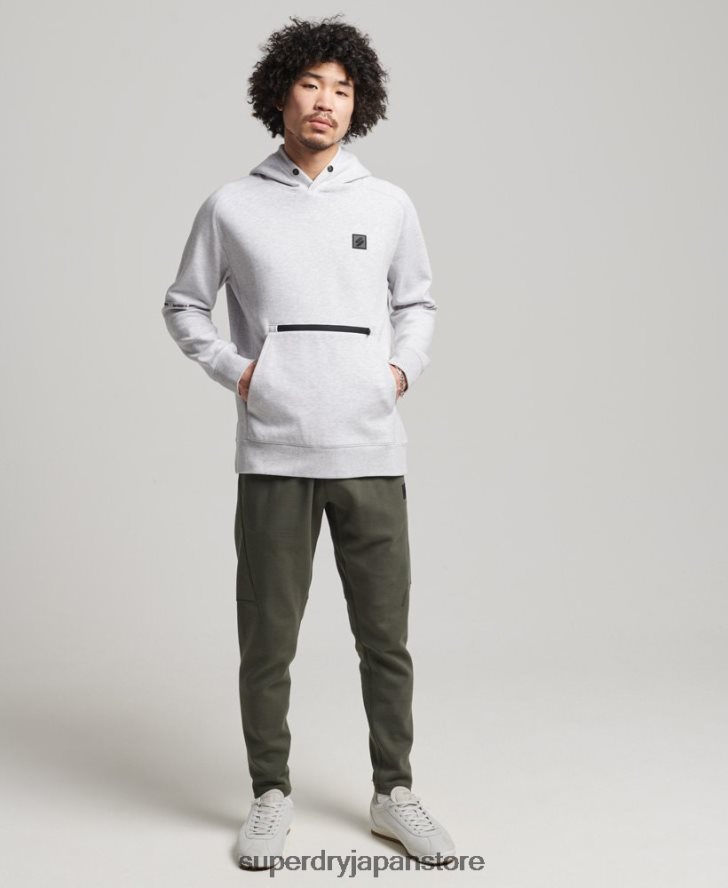 ハイテクパーカー 男性 Superdry 衣類 グレー 2J62PZ647