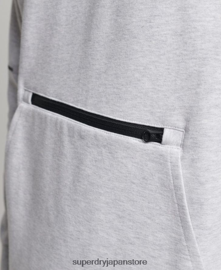 ハイテクパーカー 男性 Superdry 衣類 グレー 2J62PZ647