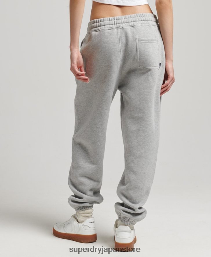 ヴィンテージカレッジジョガー 女性 Superdry 衣類 グレー 2J62PZ6511