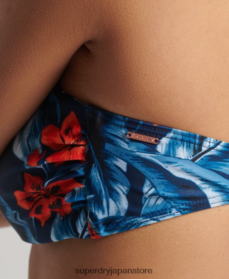 ヴィンテージツイストバンドゥビキニトップ 女性 Superdry 衣類 濃紺 2J62PZ6522