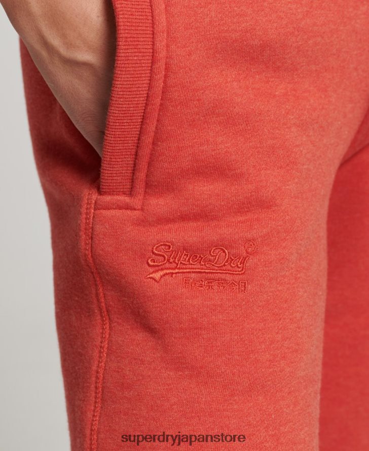 オーガニックコットン エッセンシャルロゴ ジョガー 女性 Superdry 衣類 オレンジ 2J62PZ6537