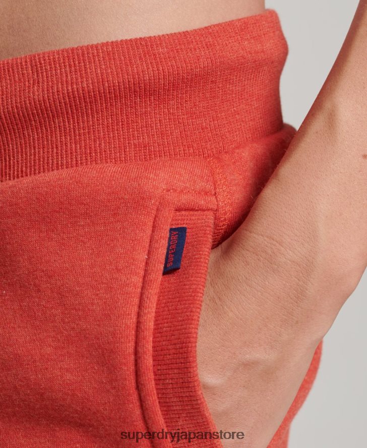 オーガニックコットン エッセンシャルロゴ ジョガー 女性 Superdry 衣類 オレンジ 2J62PZ6537