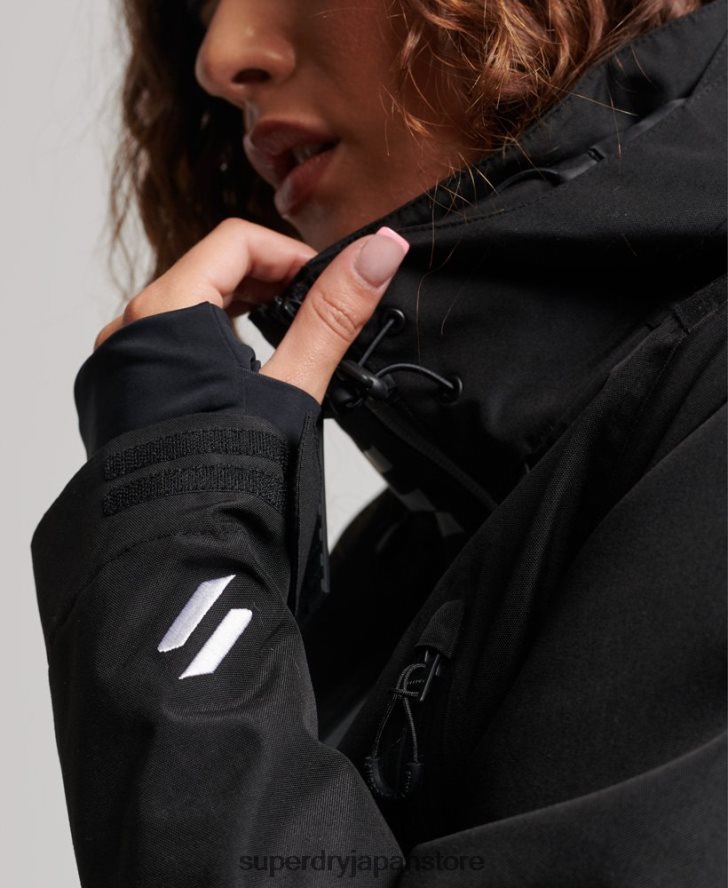 究極のレスキュージャケット 女性 Superdry 衣類 黒 2J62PZ6541