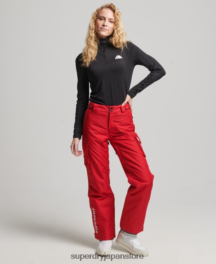 レスキューパンツ 女性 Superdry 衣類 赤 2J62PZ6548