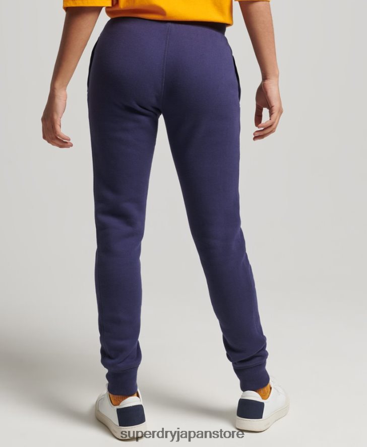 ヴィンテージカレッジジョガー 女性 Superdry 衣類 海軍 2J62PZ6557