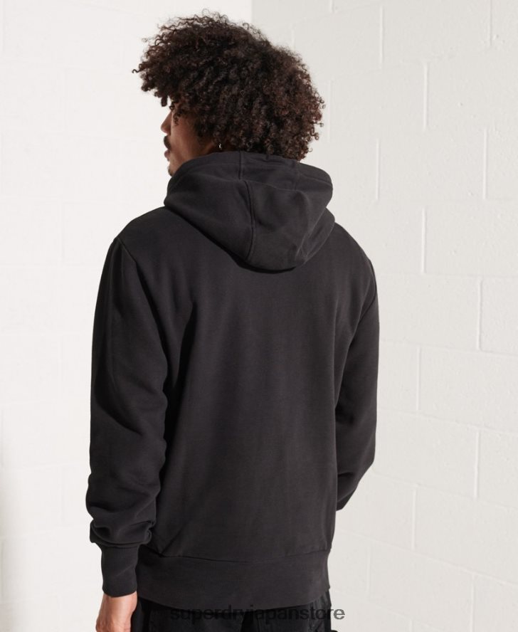 シティカレッジパーカー 男性 Superdry 衣類 黒 2J62PZ658