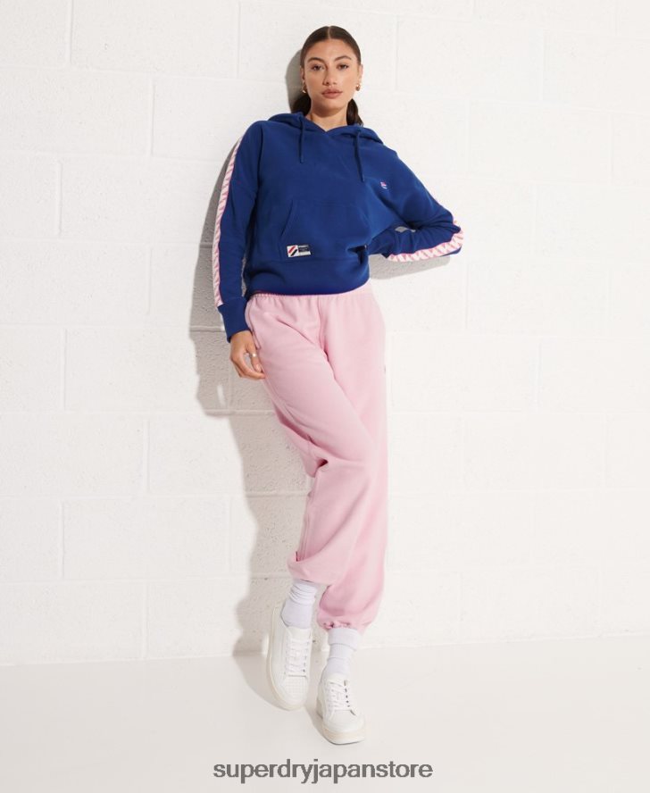 オーガニックコットン コード エッセンシャル ジョガーパンツ 女性 Superdry 衣類 ピンク 2J62PZ6599