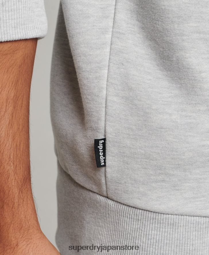 クリーチャーズクルースウェットシャツ 男性 Superdry 衣類 ライトグレー 2J62PZ65