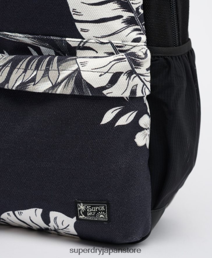 カリプリントモンタナリュックサック 女性 Superdry アクセサリー 黒 2J62PZ6615