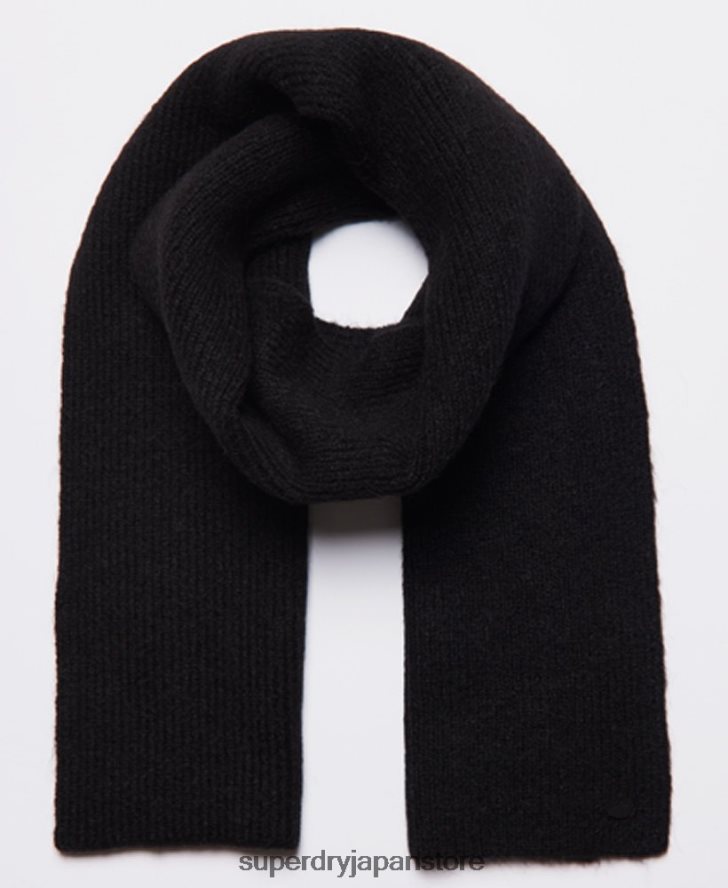 豪華なスカーフ 女性 Superdry アクセサリー 黒 2J62PZ6617