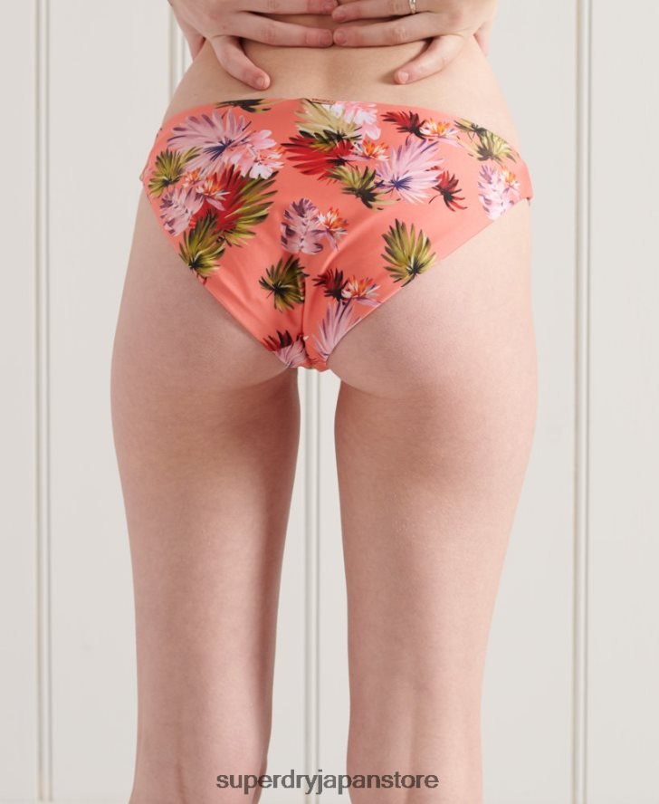 サーフビキニブリーフ 女性 Superdry 衣類 ピンク 2J62PZ6635