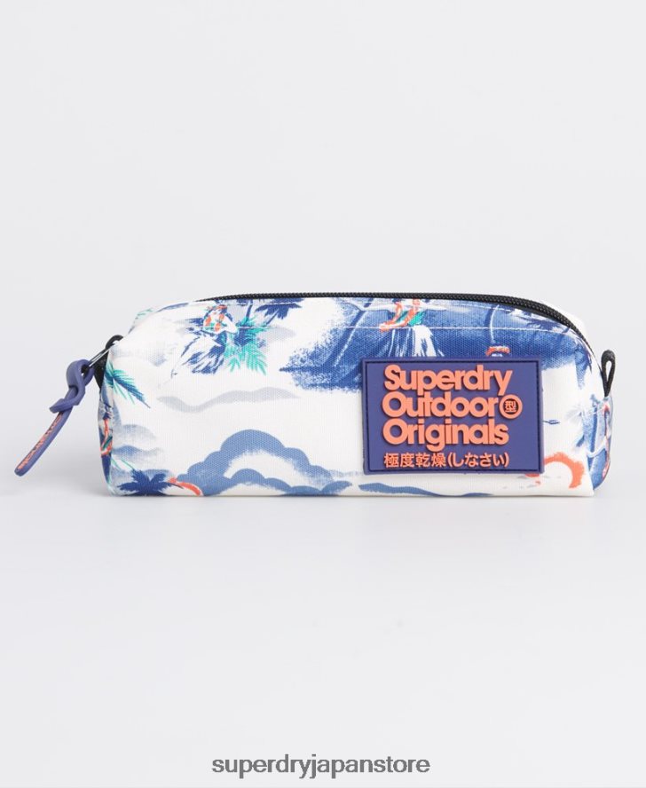 ハワイアンモンタナペンケース 女性 Superdry アクセサリー 海軍 2J62PZ6669