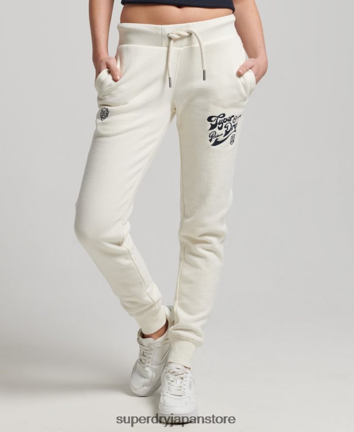 クラフトジョガーの誇り 女性 Superdry 衣類 クリーム 2J62PZ6674