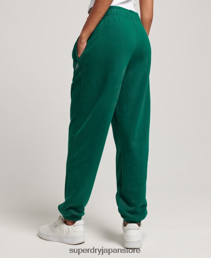 スクリプトグラフィックボーイフレンドジョガー 女性 Superdry 衣類 緑 2J62PZ6685