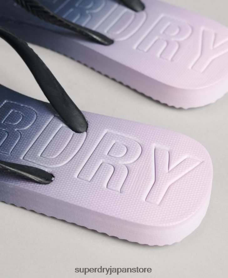コードディップダイフリップフロップ 女性 Superdry 靴 海軍 2J62PZ6690