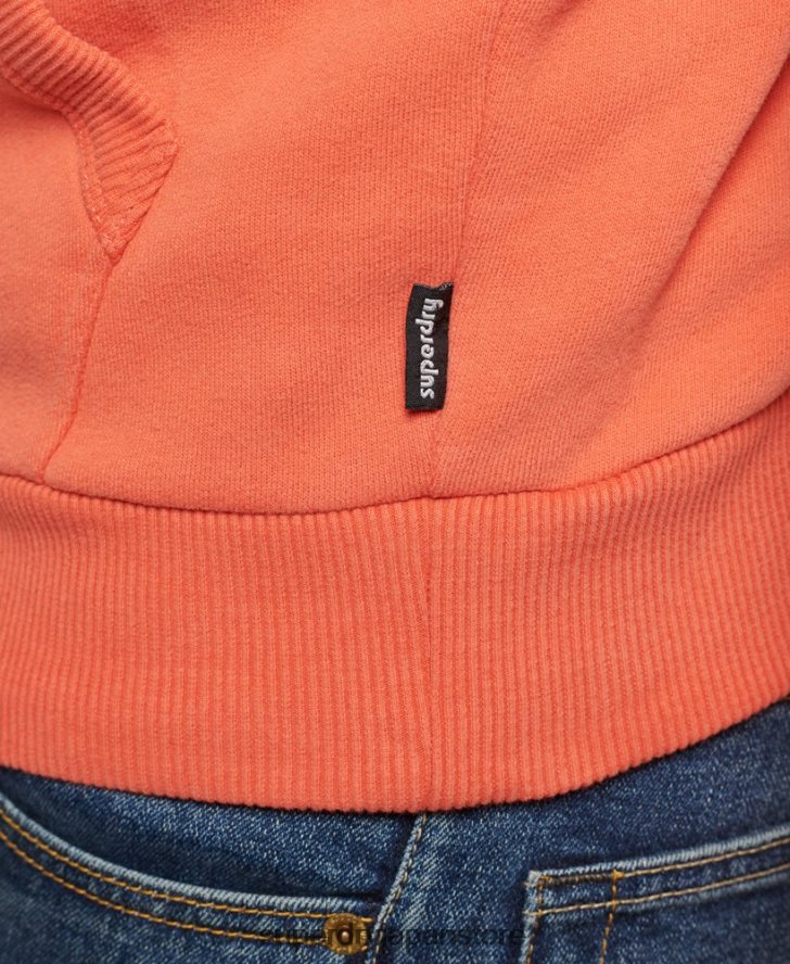 ヴィンテージクーパークラシックパーカー 男性 Superdry 衣類 コーラル 2J62PZ670