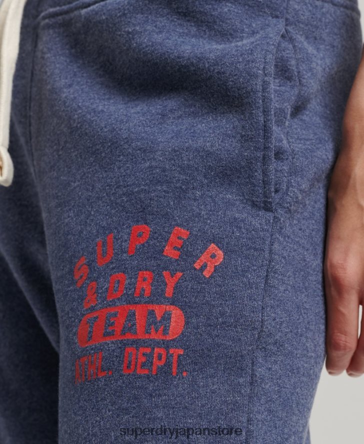 ヴィンテージカレッジジョガー 女性 Superdry 衣類 海軍 2J62PZ6754