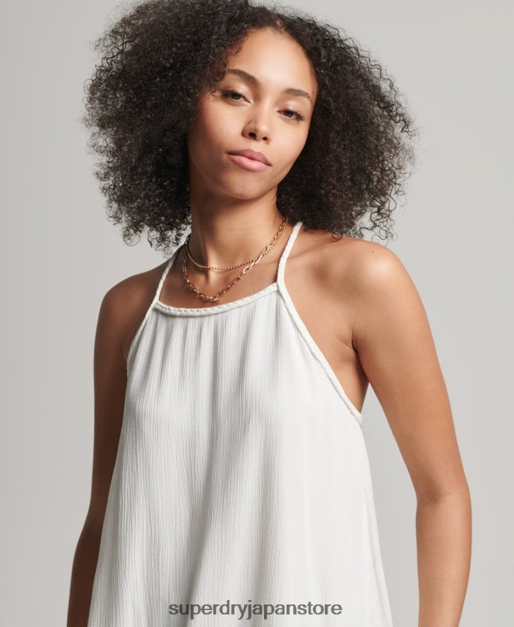 ヴィンテージビーチキャミトップ 女性 Superdry 衣類 白 2J62PZ6769