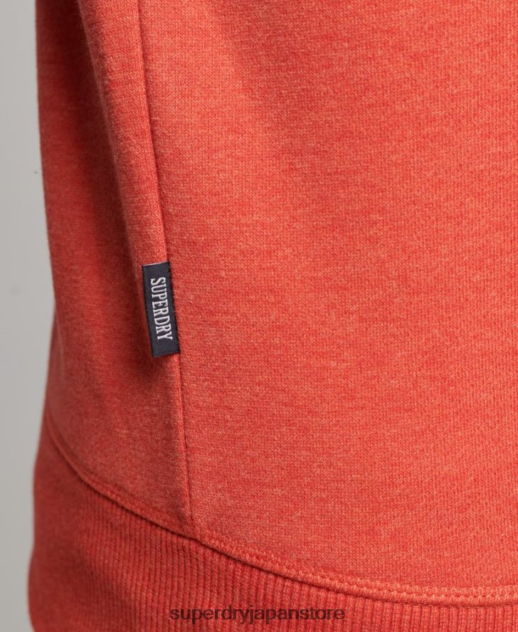 ベースボールクルースウェットシャツ 男性 Superdry 衣類 オレンジ 2J62PZ700