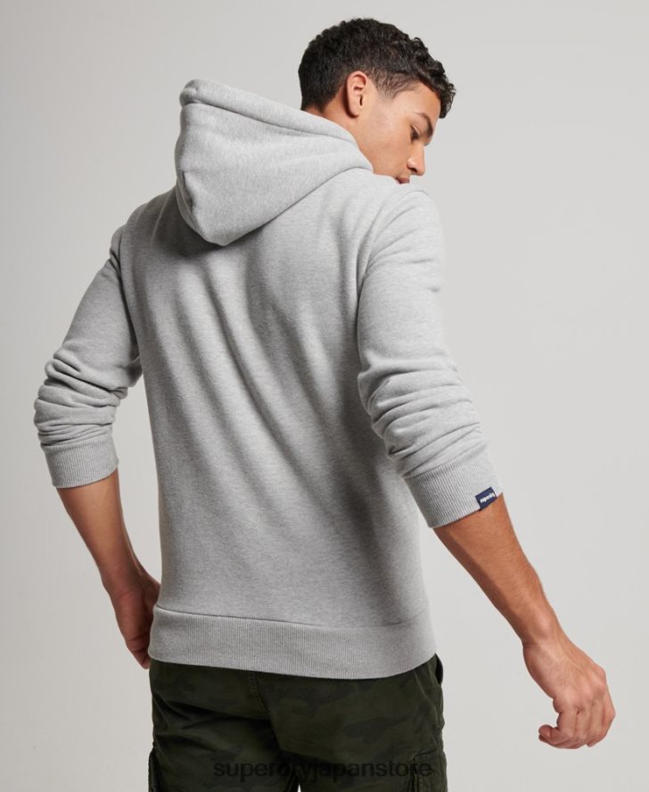 ヴィンテージシャドウパーカー 男性 Superdry 衣類 ライトグレー 2J62PZ706