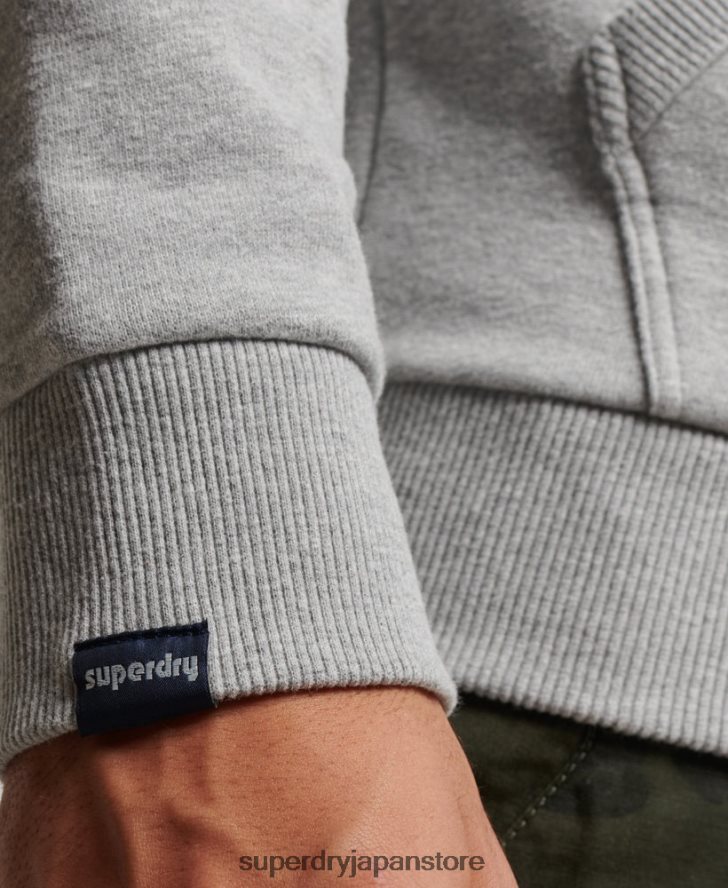 ヴィンテージシャドウパーカー 男性 Superdry 衣類 ライトグレー 2J62PZ706