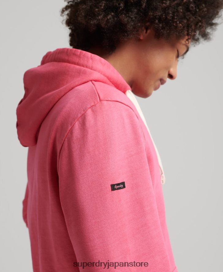 イントゥ・ザ・ウッズ グラフィック パーカー 男性 Superdry 衣類 ピンク 2J62PZ708