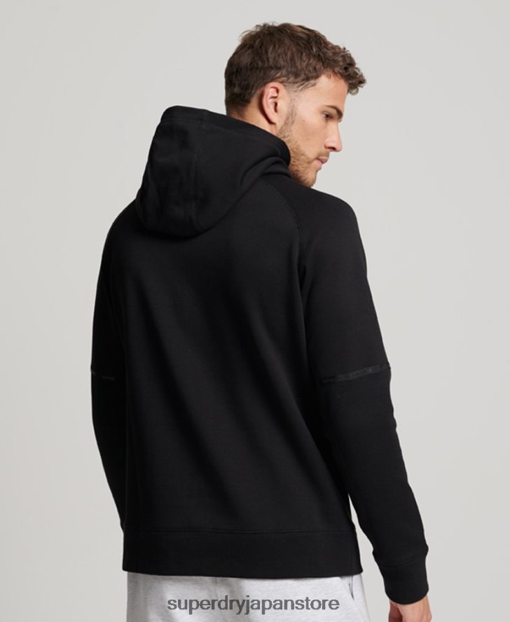 ハイテクパーカー 男性 Superdry 衣類 黒 2J62PZ711