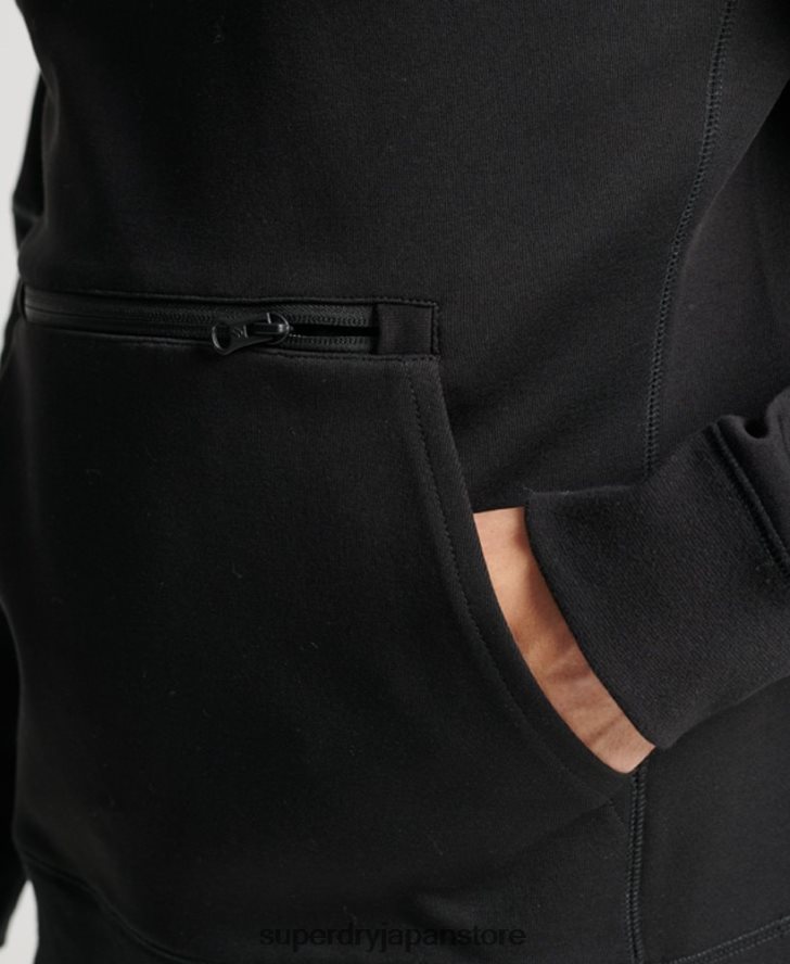 ハイテクパーカー 男性 Superdry 衣類 黒 2J62PZ711