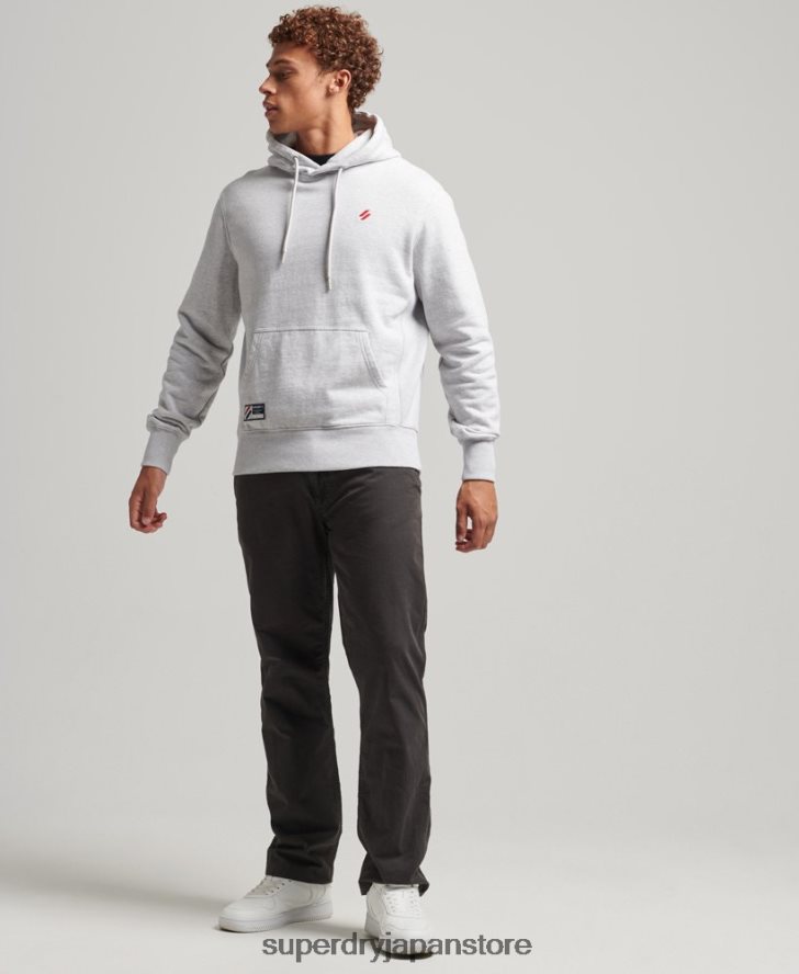 エッセンシャルパーカー 男性 Superdry 衣類 グレー 2J62PZ732