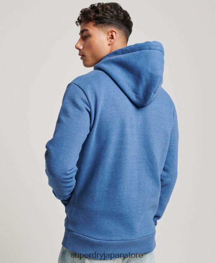 ヴィンテージシャドウパーカー 男性 Superdry 衣類 海軍 2J62PZ753