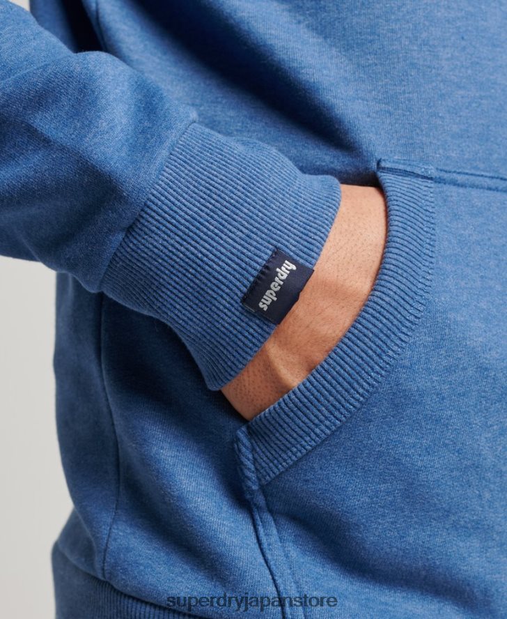 ヴィンテージシャドウパーカー 男性 Superdry 衣類 海軍 2J62PZ753