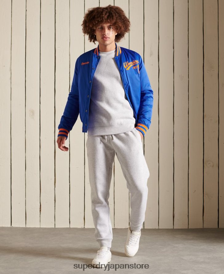 ヴィンテージロゴ刺繍クルースウェットシャツ 男性 Superdry 衣類 ライトグレー 2J62PZ777
