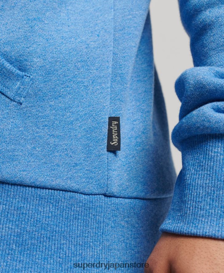 ヴィンテージクーパークラスエンボスパーカー 男性 Superdry 衣類 青 2J62PZ798
