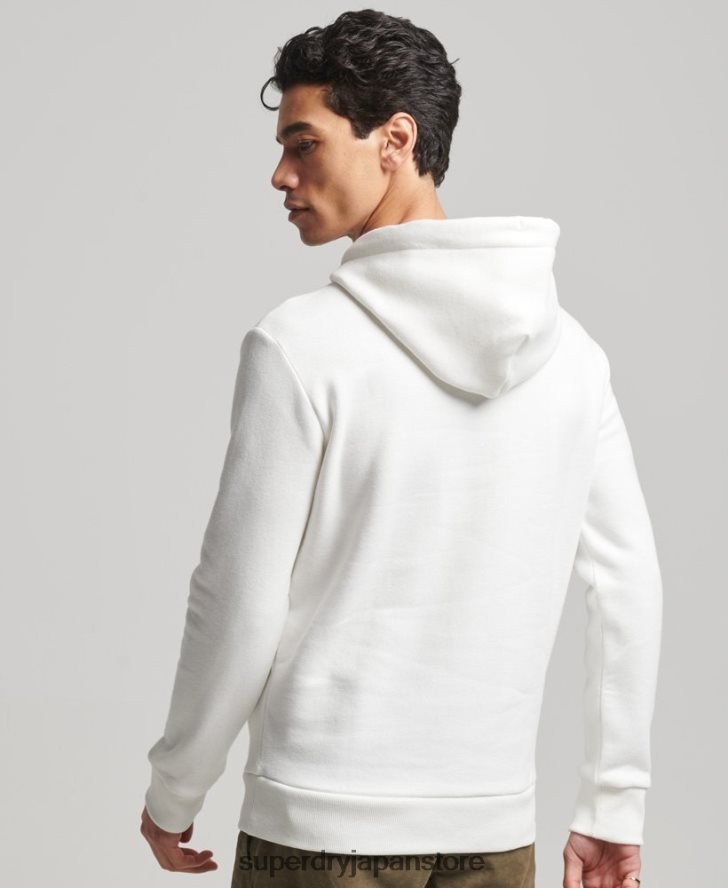 トレーディングコーパーカー 男性 Superdry 衣類 白 2J62PZ804